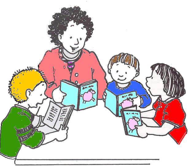 clipart of teacher reading to students - photo #2